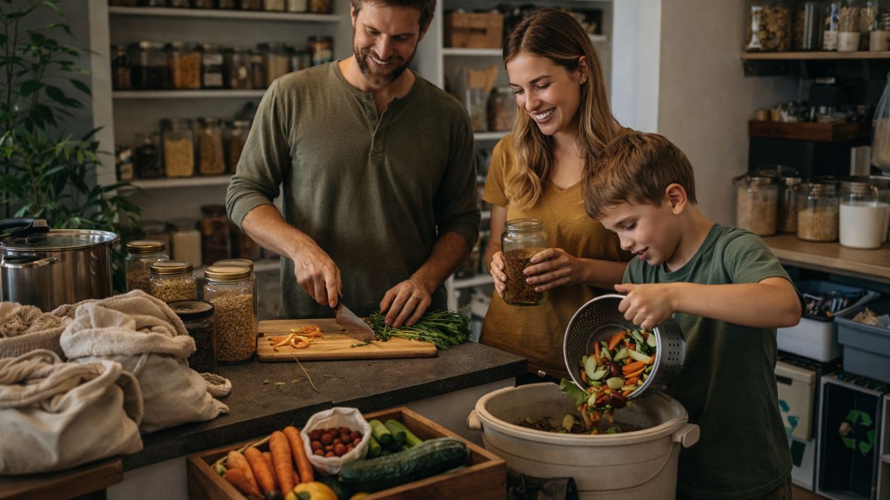 A família que reduziu o desperdício em casa e transformou a rotina com hábitos simples