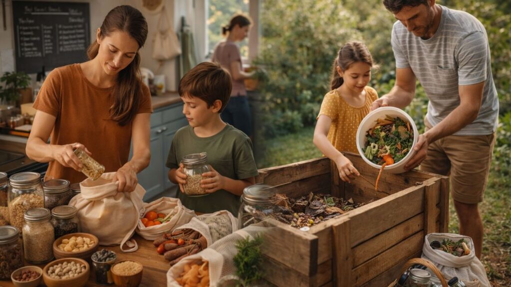 A família que reduziu o desperdício em casa e transformou a rotina com hábitos simples