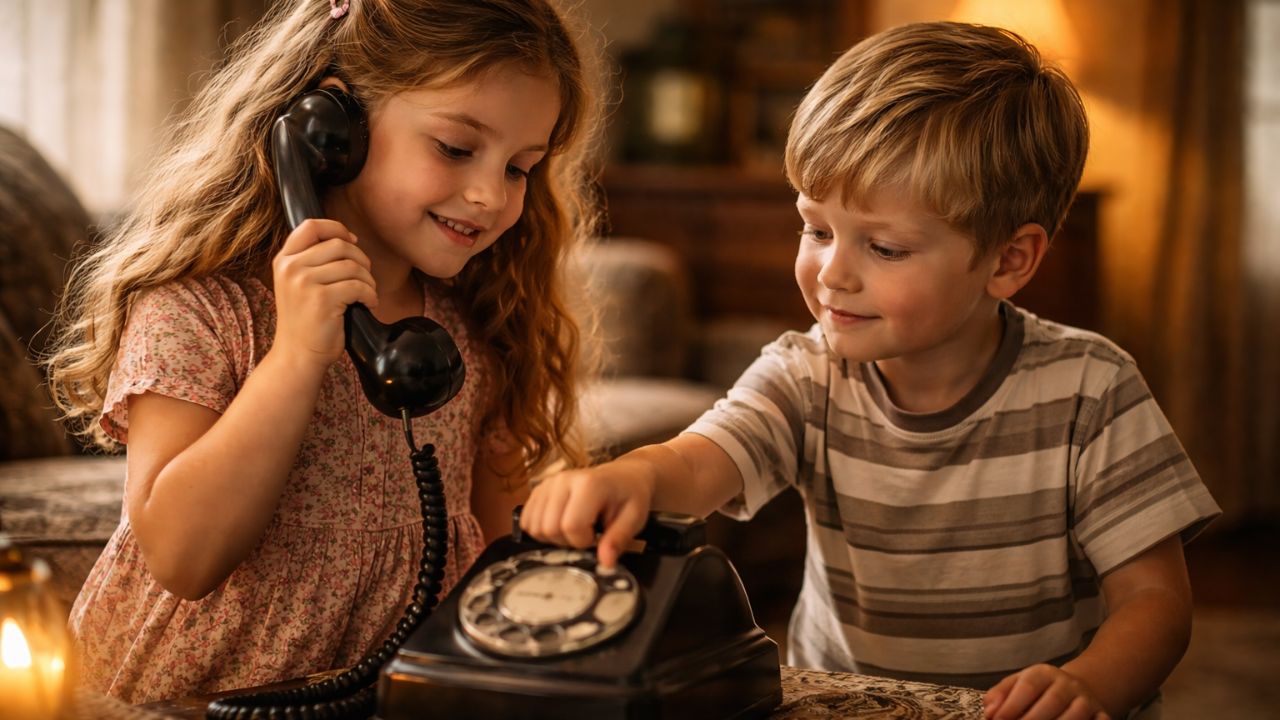 O telefone de disco era comum na casa e hoje muita gente nem sabe por onde começar