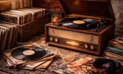 A vitrola e a coleção de discos eram daquelas coisas que davam outro valor à casa