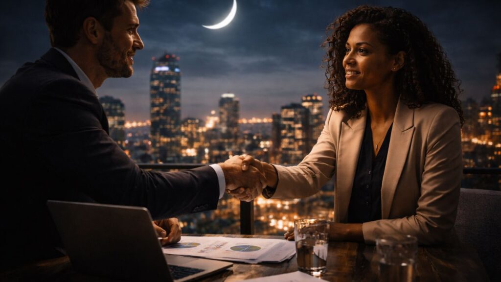 Como a Lua Crescente favorece acordos e ajuda conversas importantes a avançar melhor