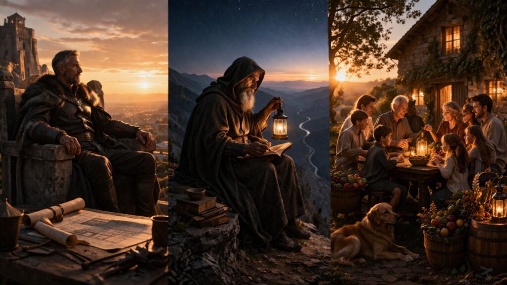 Cartas do tarot que indicam crescimento lento, seguro e construído com consistência