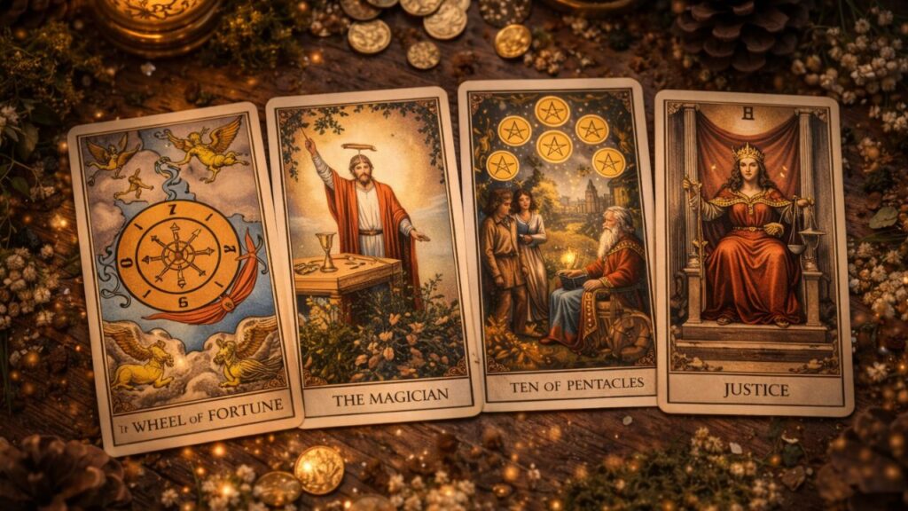4 cartas do tarot que indicam mudanças no campo financeiro e novos caminhos se abrindo
