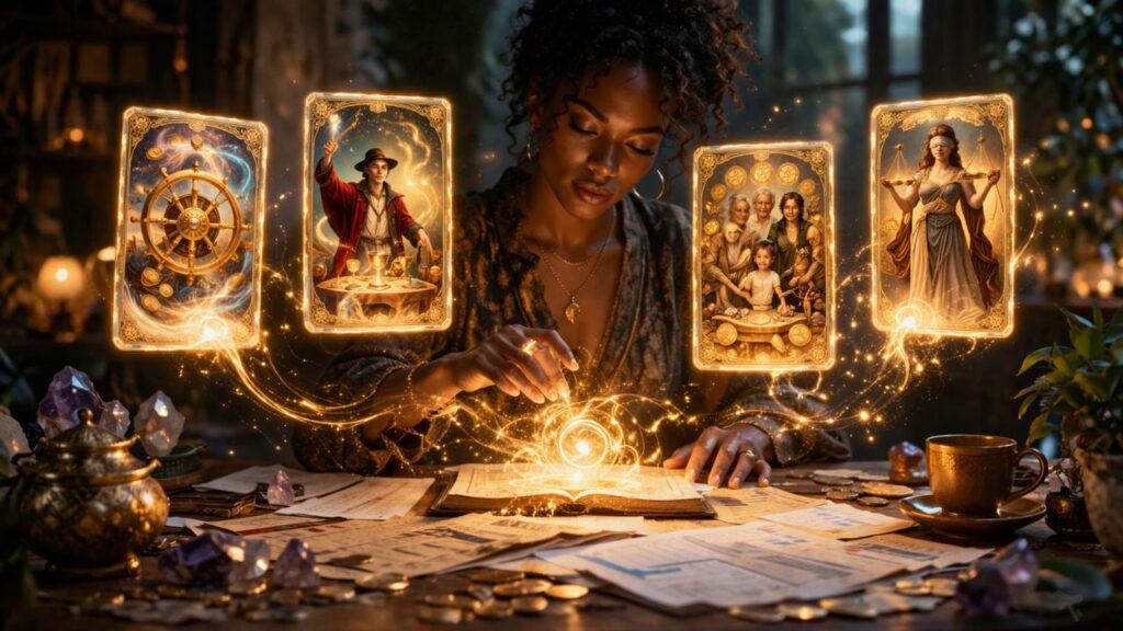 4 cartas do tarot que indicam mudanças no campo financeiro e novos caminhos se abrindo