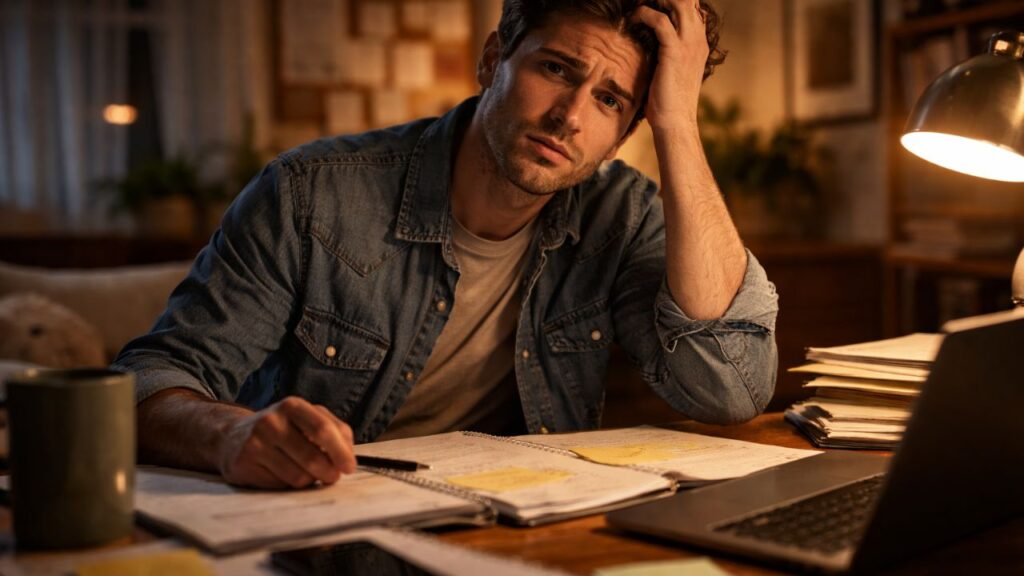 O que significa se sentir perdido mesmo tendo responsabilidades, segundo a psicologia