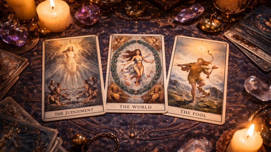 3 cartas do tarot que revelam fim de ciclo, libertação e novos caminhos pela frente
