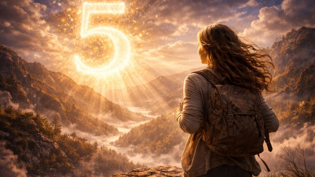 Quando o número 5 começa a aparecer algo dentro de você pode estar pronto para mudar