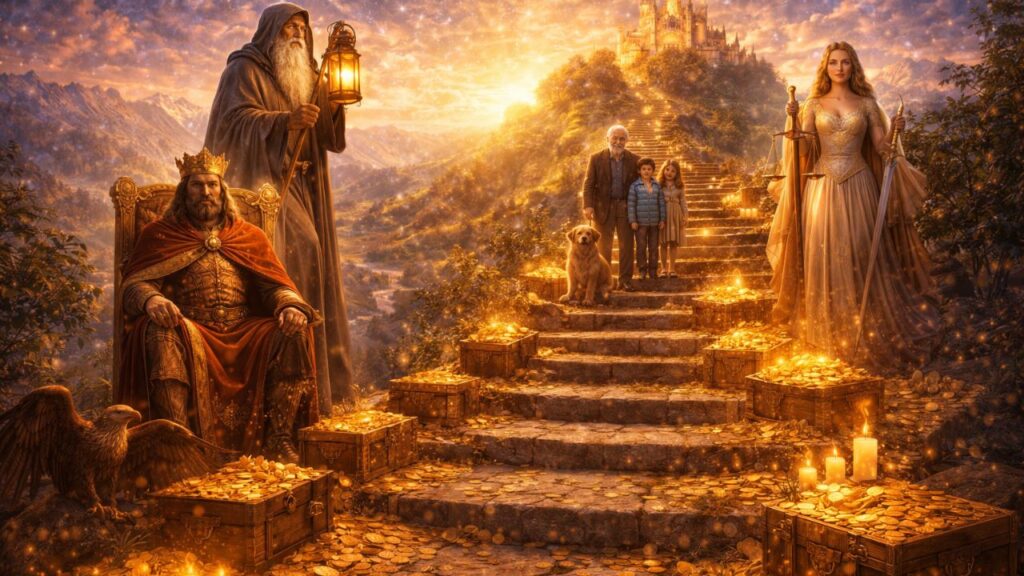 Essas 4 cartas do tarot revelam um caminho de evolução financeira construído com o tempo