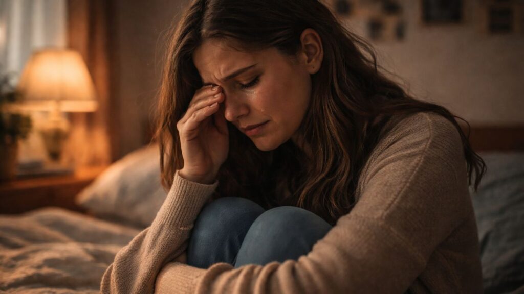 O que significa chorar sem motivo aparente segundo a psicologia