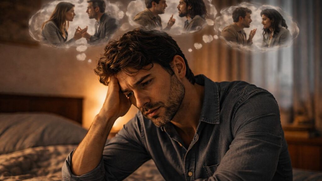 O que significa ficar revivendo conversas antigas na cabeça segundo a psicologia