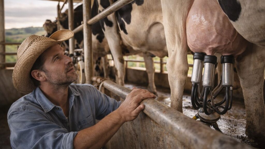 O produtor que aposta em novilhas de alta genética para tirar mais leite no curral