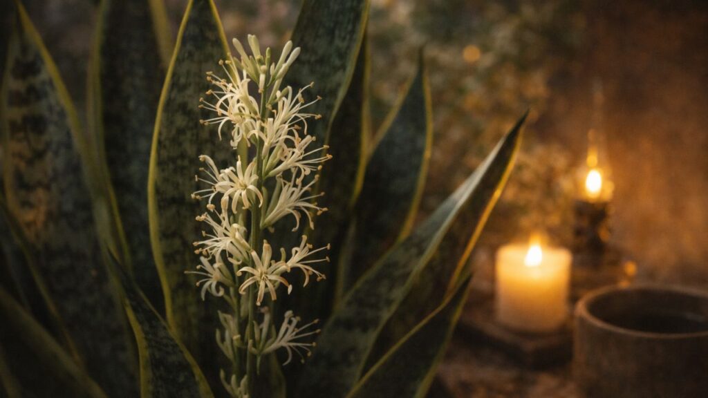 A flor rara da Espada de São Jorge e o que ela pode revelar sobre o ambiente