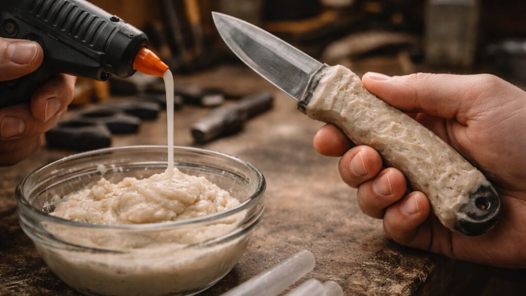 Uma mistura simples pode mudar completamente a forma como você enxerga a cola quente