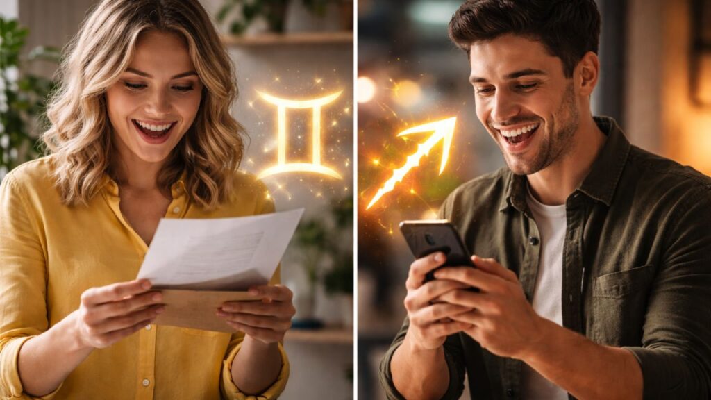 Os 2 signos que podem receber uma proposta inesperada nos próximos dias