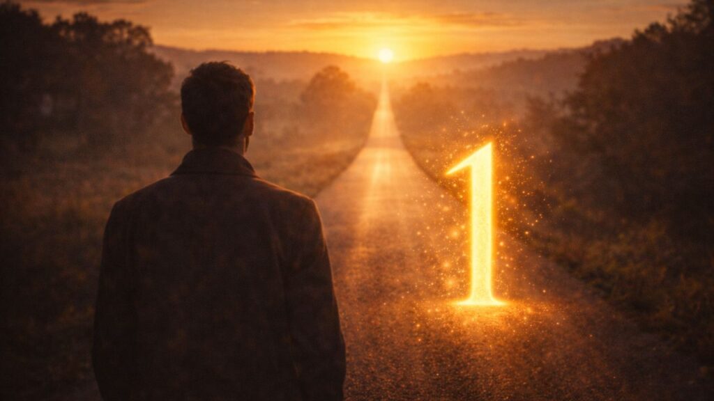 Esse número é visto como símbolo de começo, atitude e impulso para seguir em frente