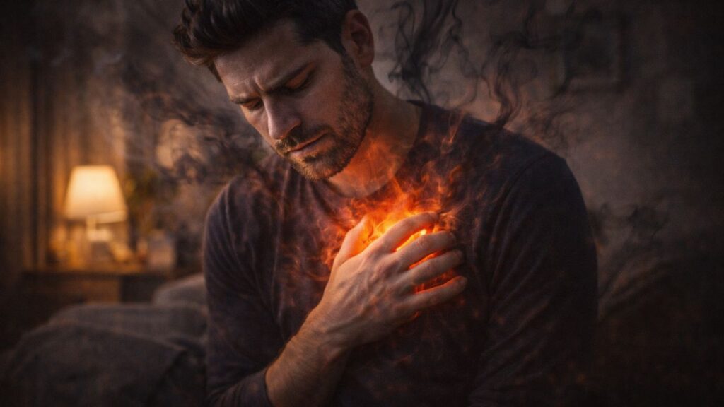 O que significa sentir um aperto no peito sem saber o motivo, segundo a psicologia