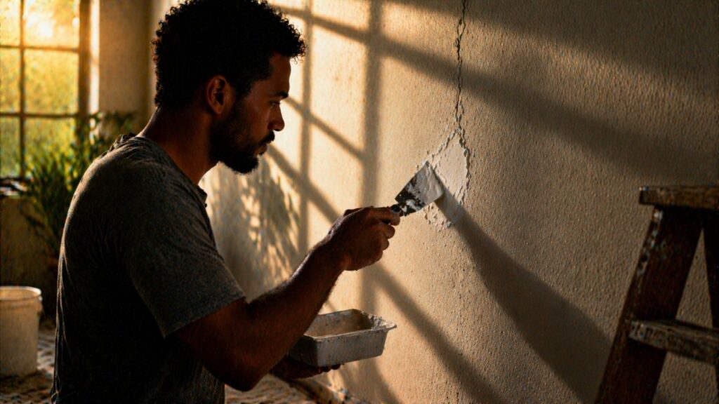 Esse tipo de fissura na parede merece atenção antes que o reparo fique mais difícil e caro