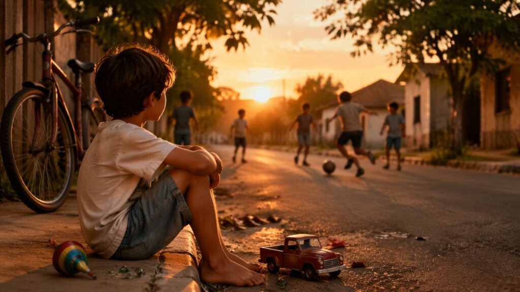 Infância simples e cheia de liberdade era daquelas coisas que só quem viveu consegue explicar