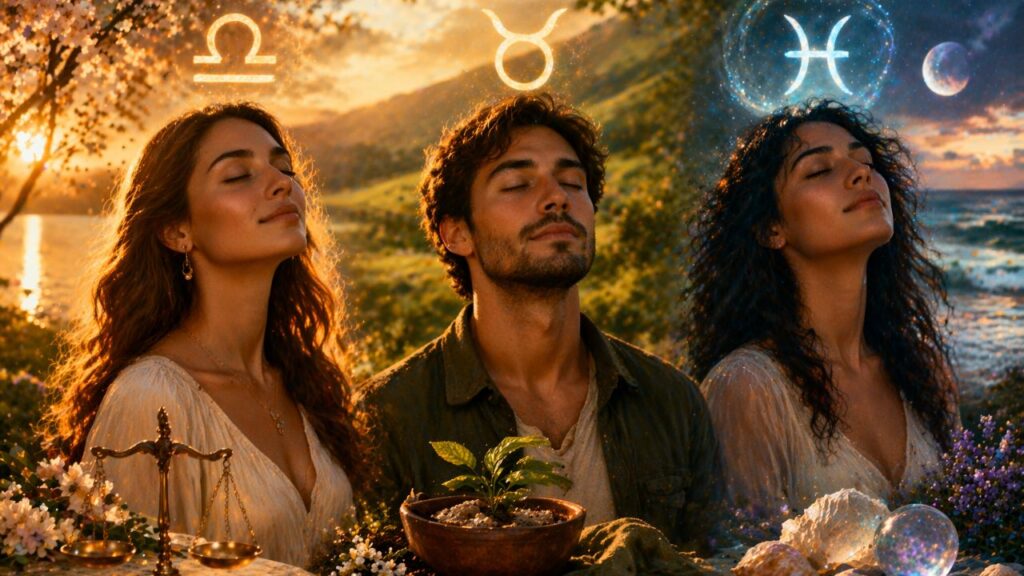 Esses 3 signos tendem a encontrar mais equilíbrio emocional neste momento