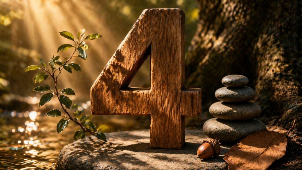 O número 4 pode revelar uma fase de mais paciência, firmeza e amadurecimento