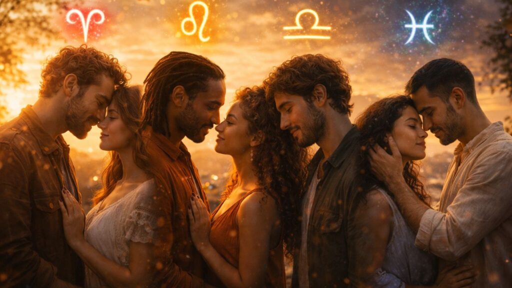 Os 4 signos que podem viver mudanças positivas no amor e sentir o coração mais leve agora