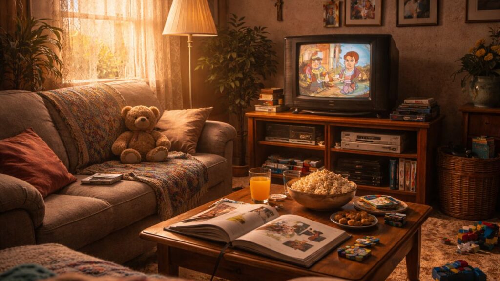 O crucifixo na parede era um daqueles objetos que marcavam presença na sala de antigamente