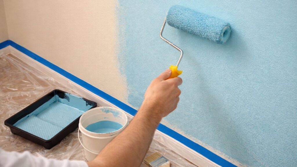Como pintar parede sem manchar e conseguir um acabamento uniforme mesmo sendo iniciante