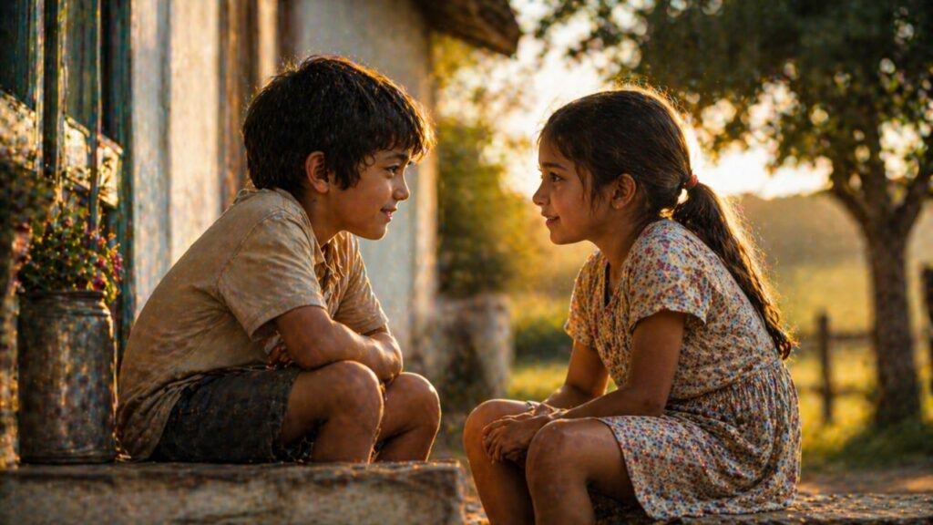 Conversar olhando nos olhos era um hábito antigo que deixava a convivência mais próxima