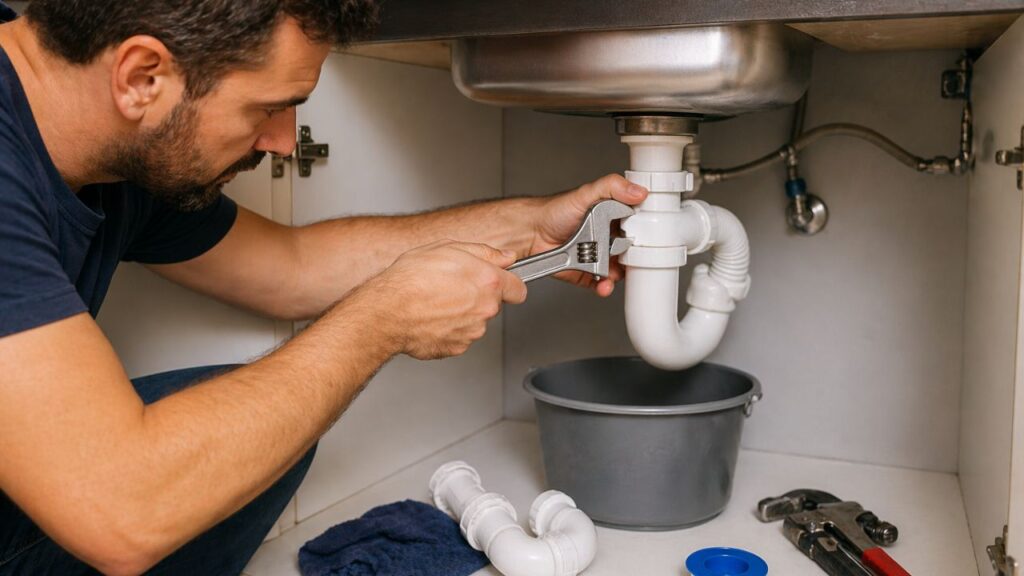 Como acabar com vazamento na pia de cozinha sem complicação e sem chamar ajuda de imediato