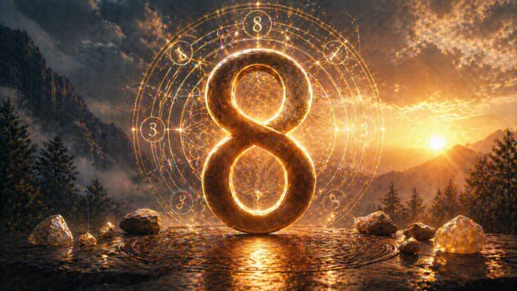 O número 8 surge quando é hora de agir com firmeza e assumir o controle da situação