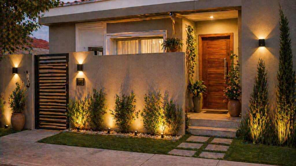 Como melhorar fachada simples e deixar a frente de casa mais bonita sem reforma grande