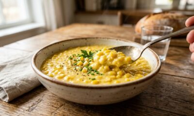 Com poucos ingredientes, esse creme de milho entrega cremosidade, praticidade e um toque caseiro que muda tudo