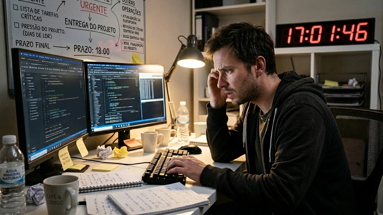 Psicologia explica por que muitas pessoas só conseguem funcionar sob pressão