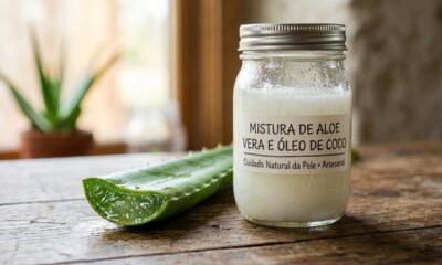 É fácil de preparar e pode ajudar cabelos grisalhos a ficarem mais macios após os 60: como fazer e usar babosa com óleo de coco