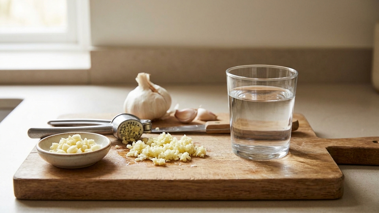 Alho cru com água é bom para quê? Entenda para que serve e quando usar