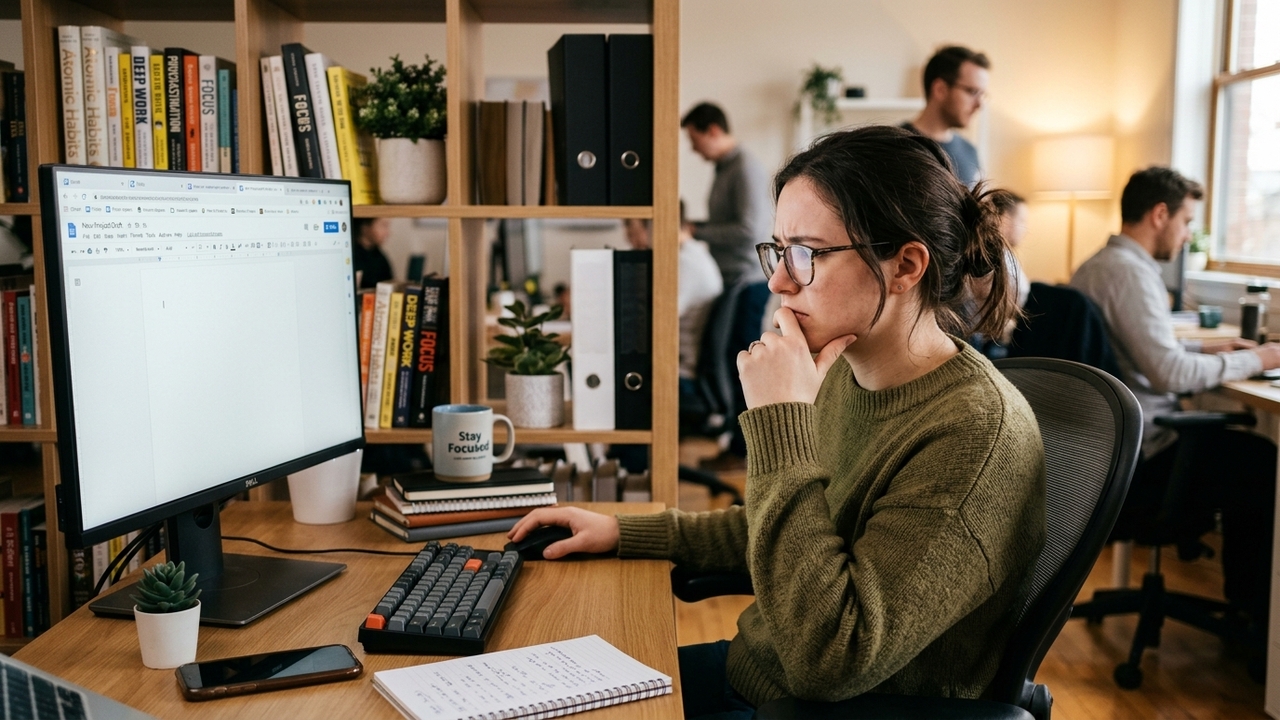 Psicologia aponta que dificuldade para iniciar tarefas cresce com estímulos digitais e ansiedade