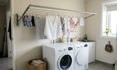 Como instalar varal de parede resistente e aproveitar melhor espaços pequenos da casa