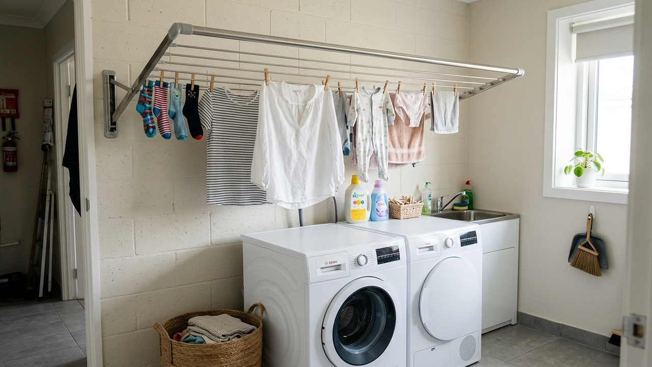 Como instalar varal de parede resistente e aproveitar melhor espaços pequenos da casa