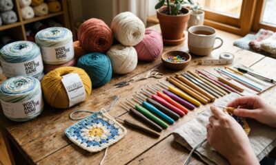 7 peças de crochê fáceis para quem está aprendendo