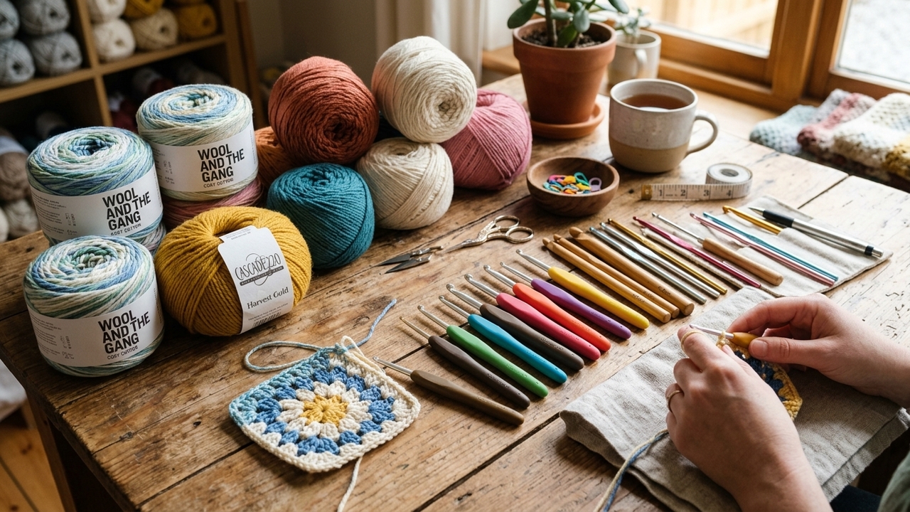 7 peças de crochê fáceis para quem está aprendendo