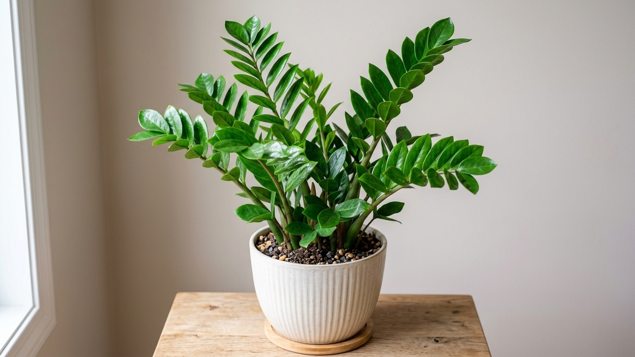 Isso faz a zamioculca crescer rápido e soltar folhas novas com aparência mais brilhante