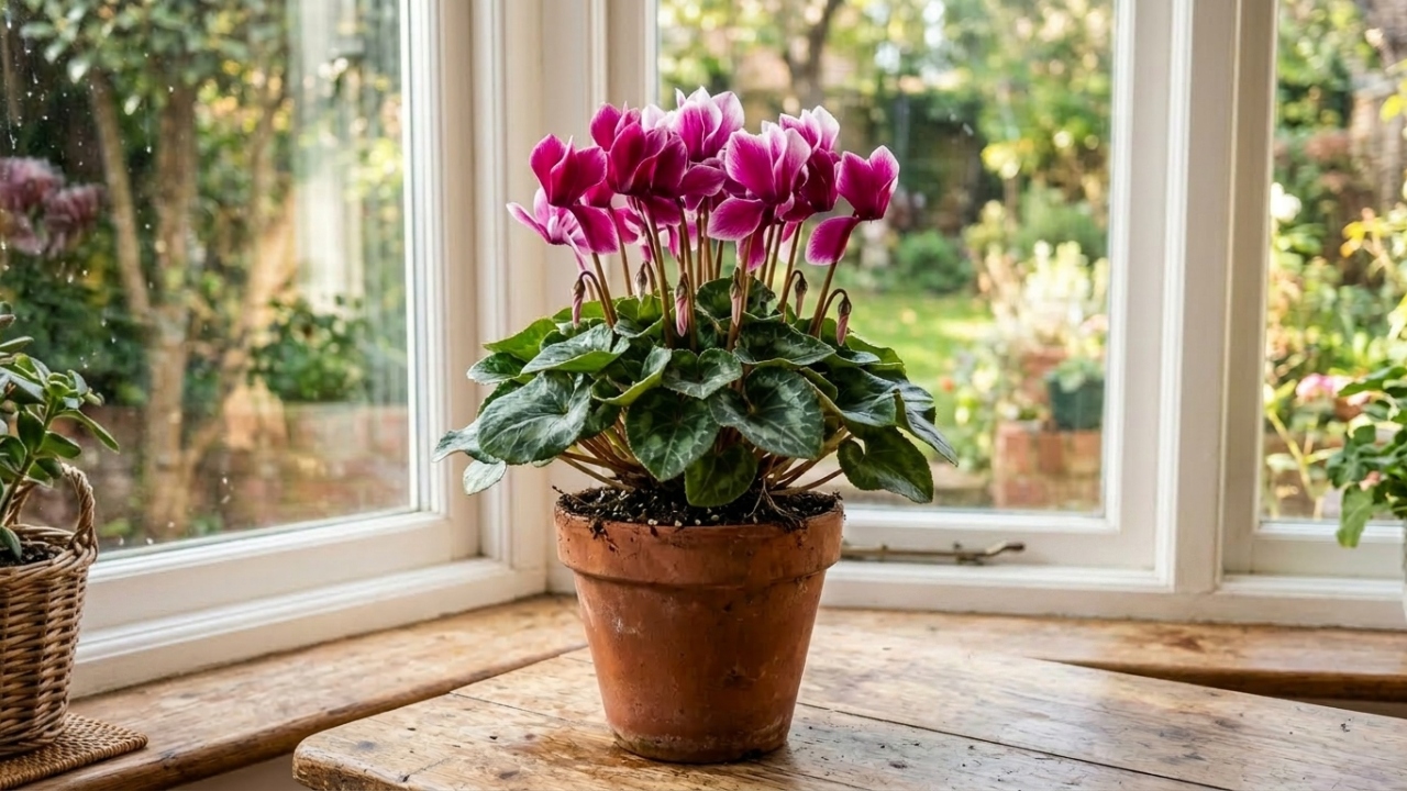 Como cuidar de ciclame e fazer essa planta de interior florir por mais tempo dentro de casa