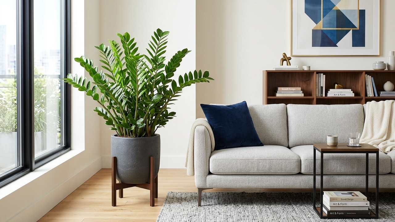 O que a zamioculca na decoração faz no ambiente pode te surpreender e mudar a forma como você usa essa planta