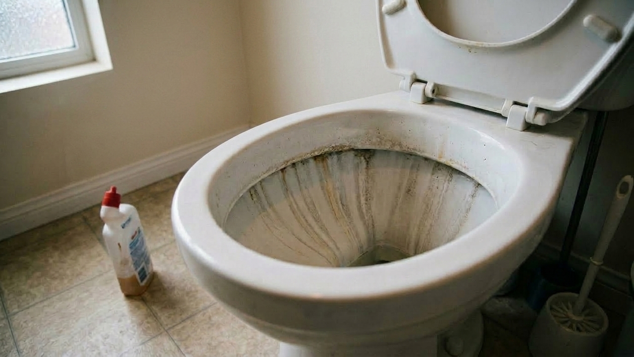 Apenas meio copo dessa mistura no vaso sanitário e ele volta a brilhar sem gastar com produtos caros