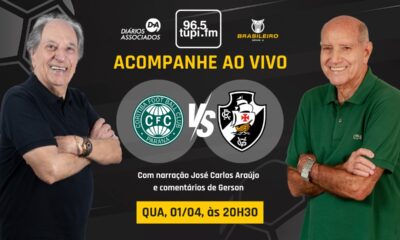 Coritiba x Vasco ao vivo