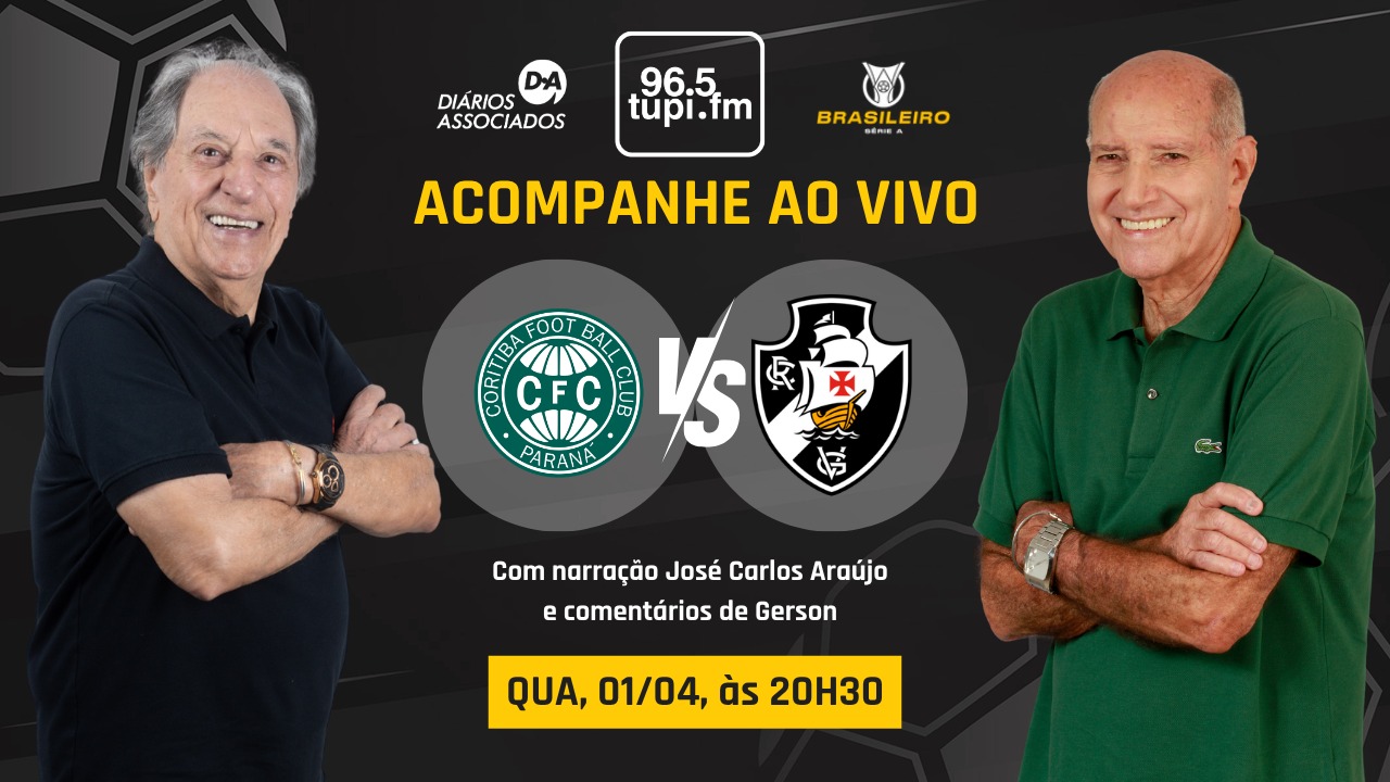 Coritiba x Vasco ao vivo