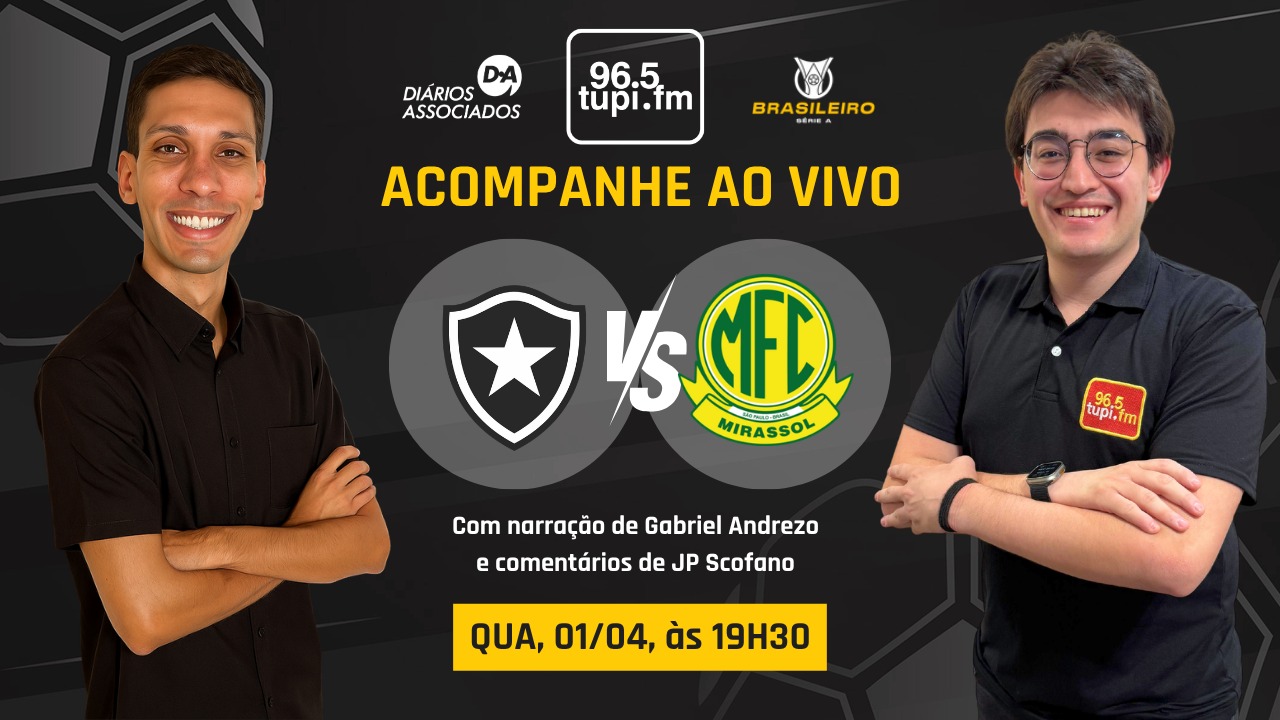 Botafogo x Mirassol ao vivo