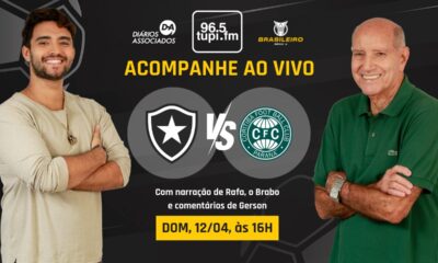 Botafogo x Coritiba ao vivo