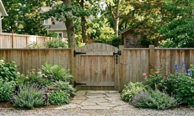 Como fazer um portão simples para quintal e fechar o acesso com mais segurança