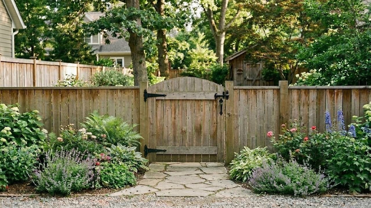 Como fazer um portão simples para quintal e fechar o acesso com mais segurança